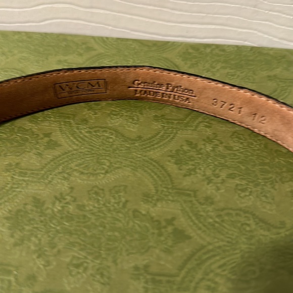 WCM NEW YORK genuine python belt Size Xsmall - Picture 8 of 11